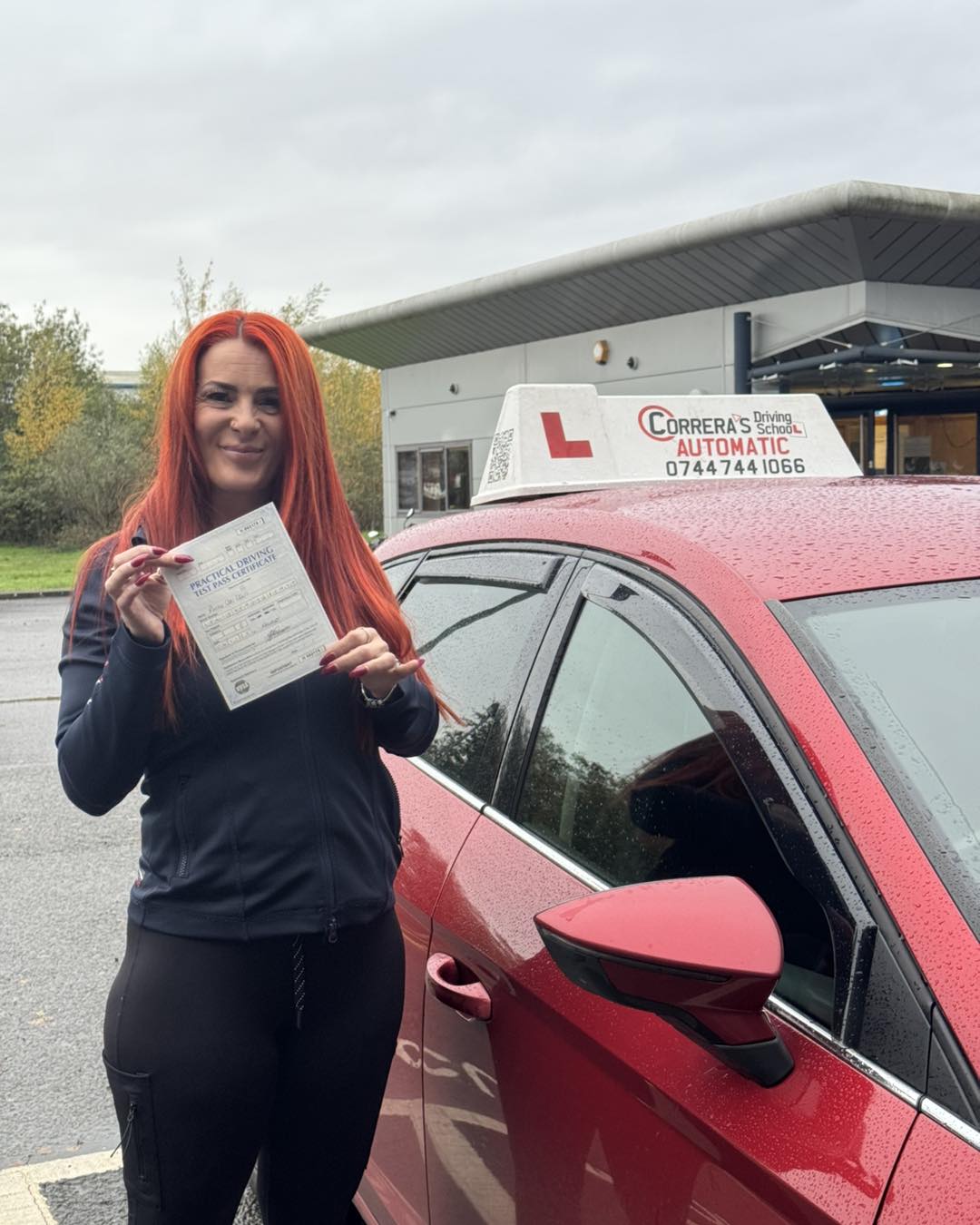 Driving test pass with Correra's Driving School South Wales
