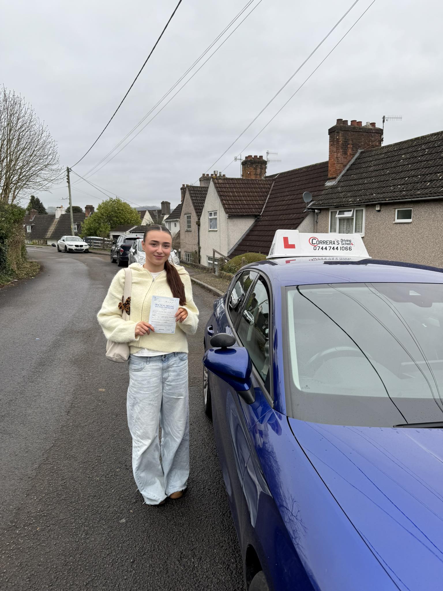 Driving test pass with Correra's Driving School South Wales