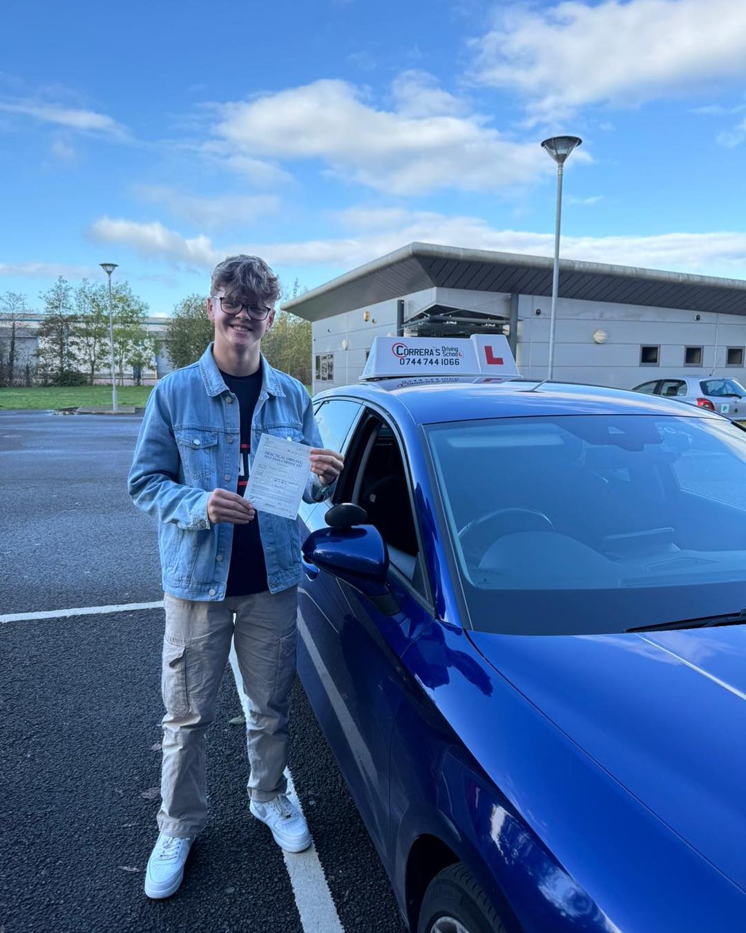 Driving test pass with Correra's Driving School South Wales