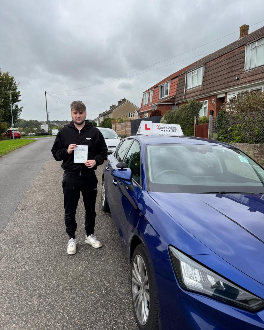 Driving test pass with Correra's Driving School South Wales